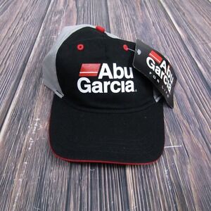 Abu Garcia Logo Hat‎ Fishing Cap Strap Back Adjustable NWT